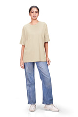 WOMENS SOLID OVERSIZED T-SHIRT