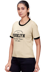 COTTON RIB NECK CROP TOP