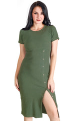 Ribbed Bodycon Dress