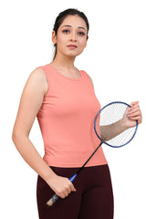 Sleevless Activewear Crop Top