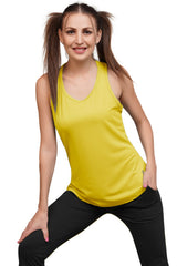 Fitflex Solid Racerback Tank Top