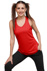 Fitflex Solid Racerback Tank Top