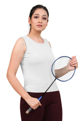 Sleevless Activewear Crop Top