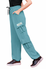 High Rise Relaxed Fit Cargo Pant