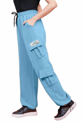 High Rise Relaxed Fit Cargo Pant
