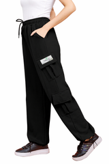 High Rise Relaxed Fit Cargo Pant