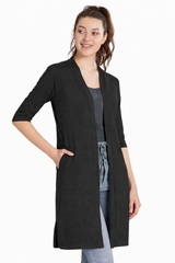 Solid Long Sleeves Shrug