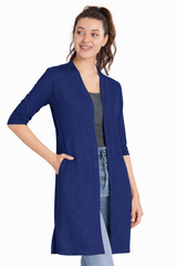 Solid Long Sleeves Shrug