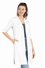 Solid Long Sleeves Shrug