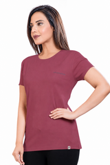 Fitflex Solid Regular Fit Sports T-shirt