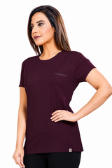 Fitflex Solid Regular Fit Sports T-shirt