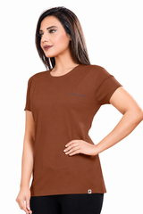 Fitflex Solid Regular Fit Sports T-shirt