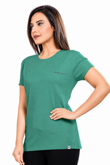 Fitflex Solid Regular Fit Sports T-shirt