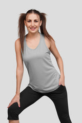 FITFLEX SOLID RACERBACK TANK TOP